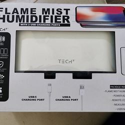 Flame Mist Humidifier and Oil Diffuser