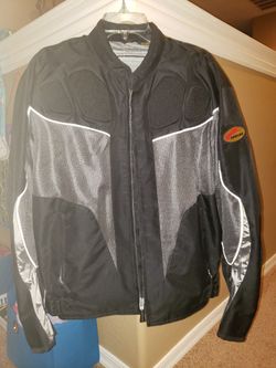 Hein Gericke Safe Armor Padded Mesh Motorcycle Jacket Size Large