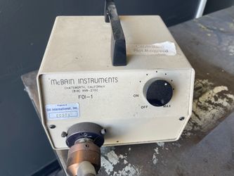 Mcbain Instruments FOI-1 Fiber Optic Halogen Illuminator Light Source