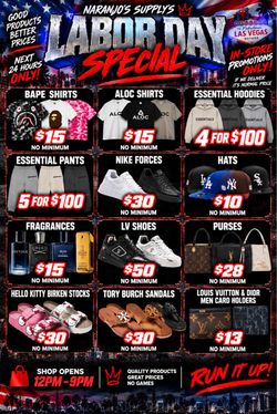 🔥 MONDAY LABOR DAY SPECIAL — 24 HOURS ONLY 🔥
