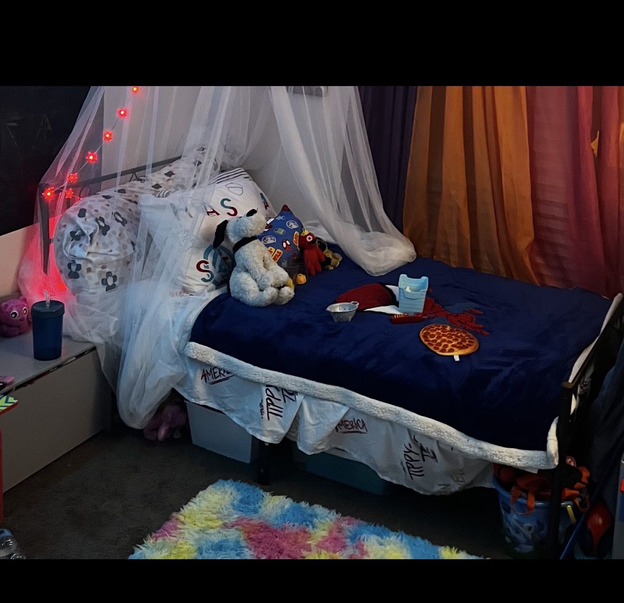 Twin Size Bed With Mattress 