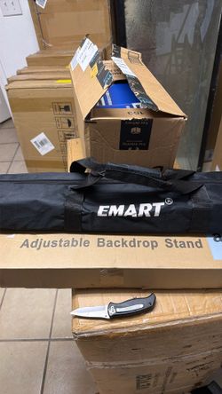 New In Box Backdrop Stand