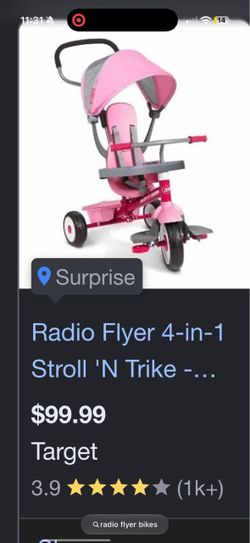 Pink Radio Flyer Bike (I have 2)