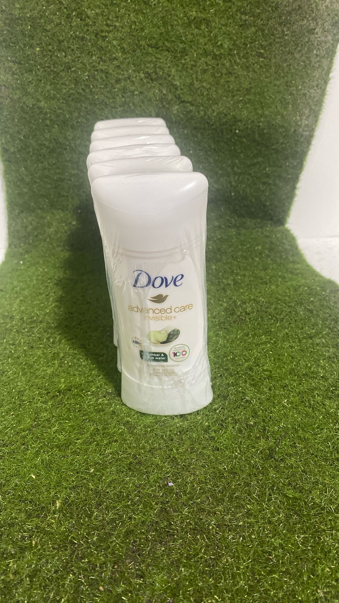 6 Pack Dove Advance Care Invisible+ Cucumber& Cactus Water
