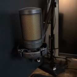Microphone With Stand