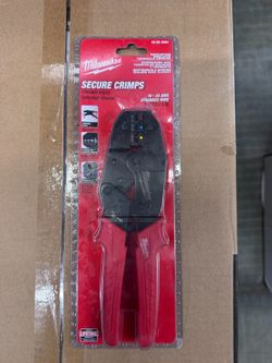 Milwaukee ratcheting terminals crimper