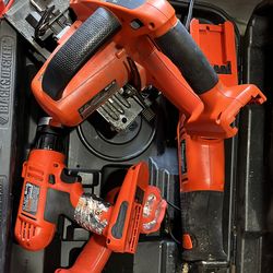 Black and decker tool set