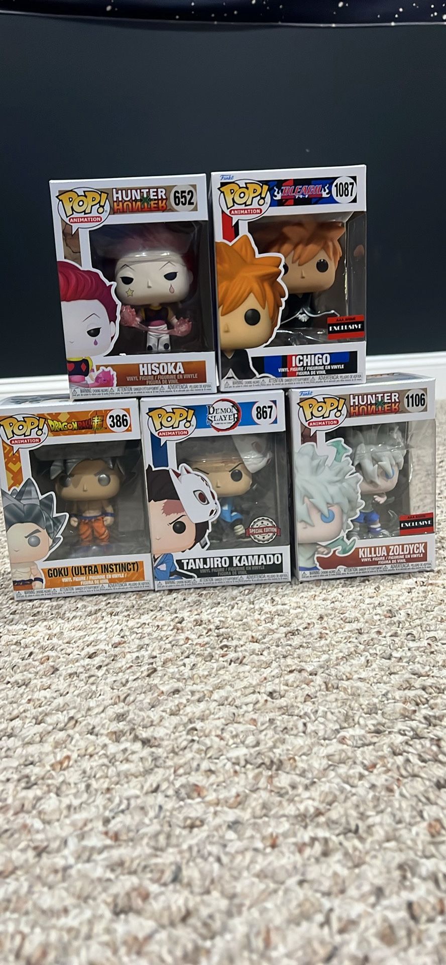 Anime Funko Pops