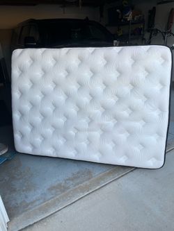 Full size mattress and bed frame