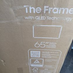 SAMSUNG 65"INCH QLED 4K THE FRAME TV LS03D 