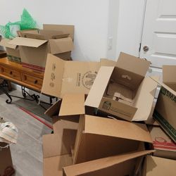 Free Moving Boxes And Leftover Bubblewrap
