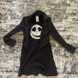 Disney The Burton’s The Nightmare Before Christmas Dress Size L 10/12 Years