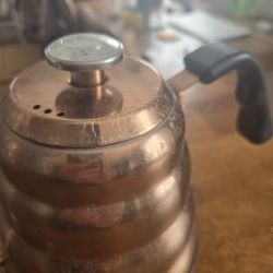 Barista Warrior Copper Gooseneck Kettle