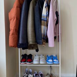 Clothing Rack with shoe rack