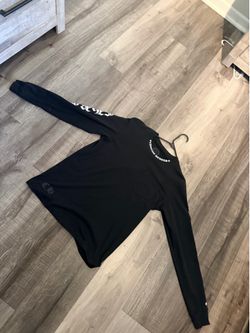 Chrome heart long sleeve horse neck