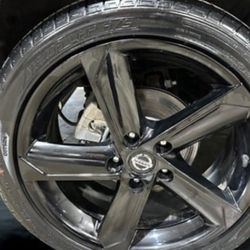 Nissan Maxima Rims Altima Wheels Quest Rouge Sentra Pathfinder Juke Murano Infiniti Q50 Q60 G35 Rims G37 Rims 