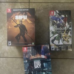 Nintendo Switch Collection Editions Games New Sealed $50Each One Price Firm 