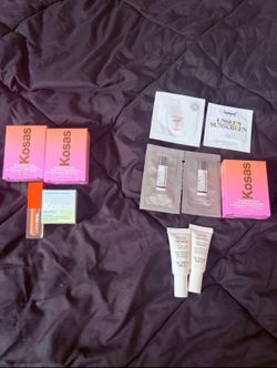 Travel size beauty products