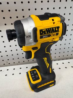 Dewalt new 1/4” impact XR -3 speeds brushless New generation