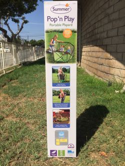 Summer Pop N Play Portable Playard.