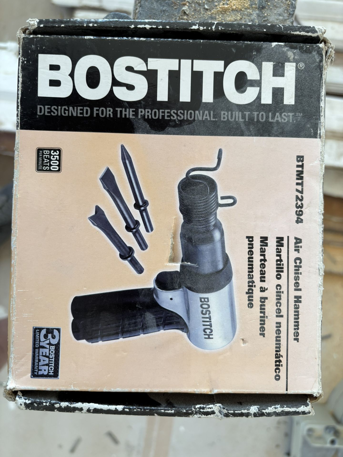 Bostitch Air Chisel Hammer 