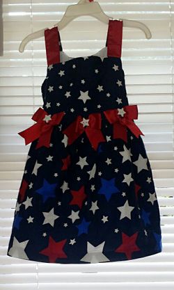CUTE 4TH OF JULY DRESS