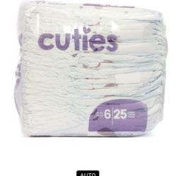 Cuties Diapers Size 6 