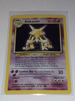 Pokemon Alakazam 1/102