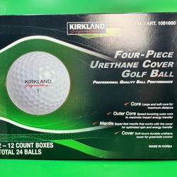 Original Kirkland Four-Piece Urethane Golf Ball (One Dozen)