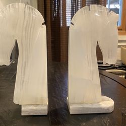 Vintage Mid Century Horse Head Bookends