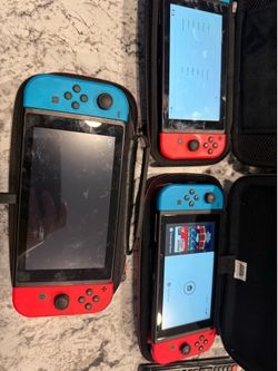 Nintendo switch consoles