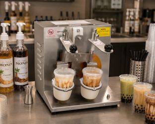 Commercial Double Cup Bubble Tea Shaker Machine - New