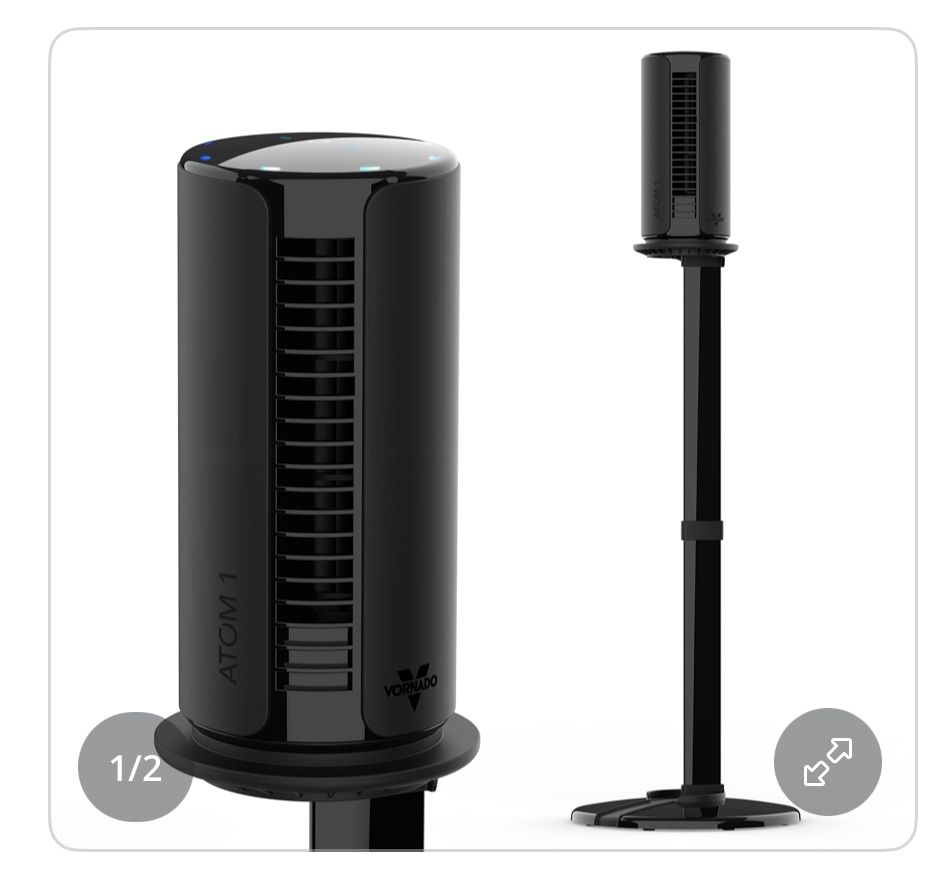 Compact Oscillating Tower Fan 