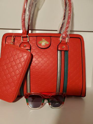 Purses with wallets and Shades