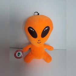 Alien Fresh Jerky Orange Alien Plush Stuffed Toy Polyester Collectible