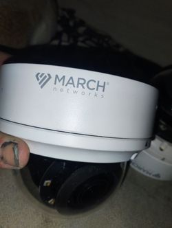 Domed security cameras 3 total