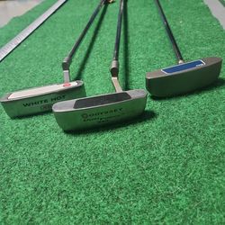 Odyssey and Ping Golf putters