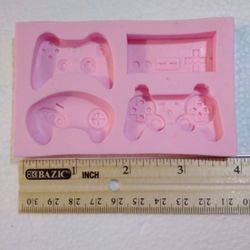 Silicon Mold For Fondant Or Chocolate $8