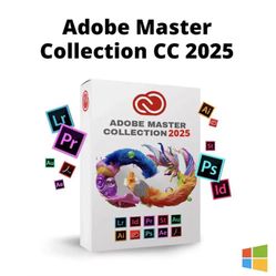 Adobe Master Suite 2025, For Windows, Pc, Mac, Tablet