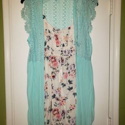 Dress With Cardigan