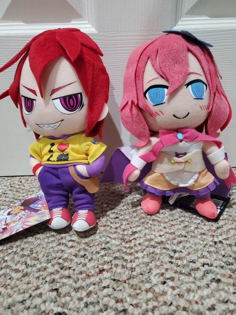 No Game No Life Sora And Stephanie Plushes