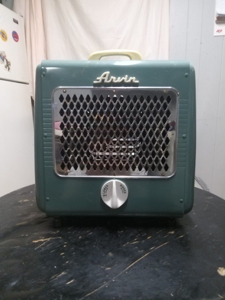 Arvin 1950s Vintage Heater 