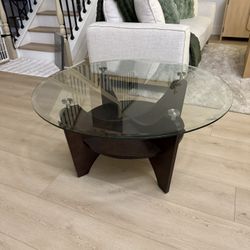 Glass Top Coffee Table
