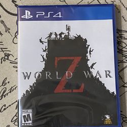 PS4 WORLD WAR Z