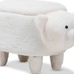 Polar Bear Ottoman