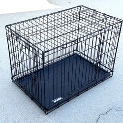 30-Inch Double-Door Pet Crate