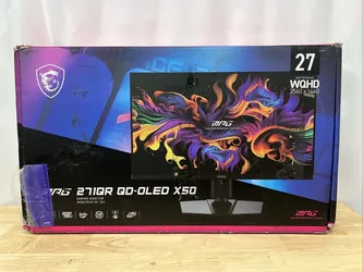 MSI MPG 271QR X50 QD-OLED 27" 1440p 500Hz Gaming Monitor