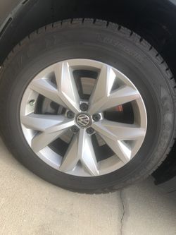 2018 vw atlas 18" wheels