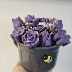 Flower Bouquet  Soy wax melts Candle