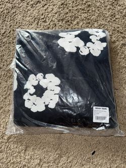 Black And Red Denim Tears Hoodie 